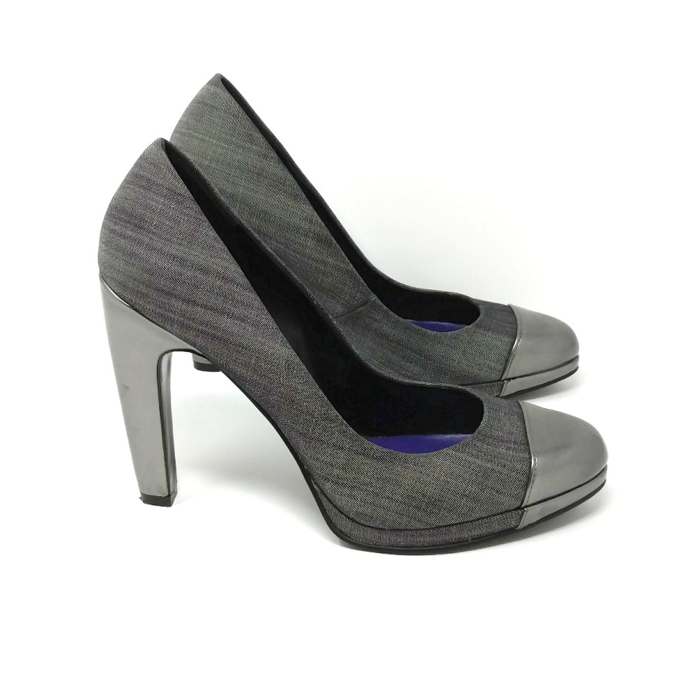 Sz 9M Nine West Women's Baroque Pump Linen Look